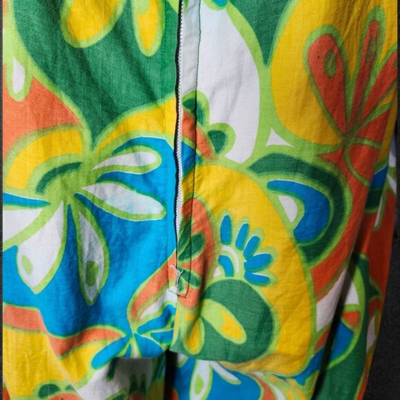 Vintage 1970s Handmade Clown Costume Suit w/ Hat & Ruffle One of a Kind - Picture 6 of 16